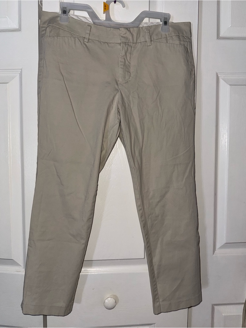 STYLUS Women's Casual Chino Pants in Light Khaki